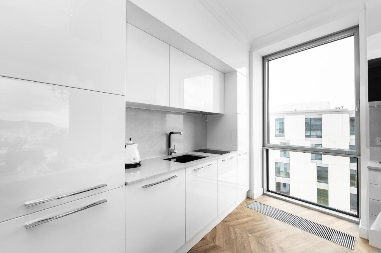 Yacht Park Premium Apartment Sea View Gdynia Exterior foto